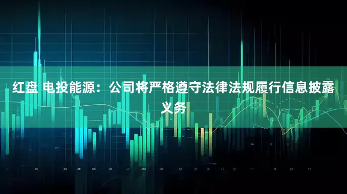 红盘 电投能源：公司将严格遵守法律法规履行信息披露义务