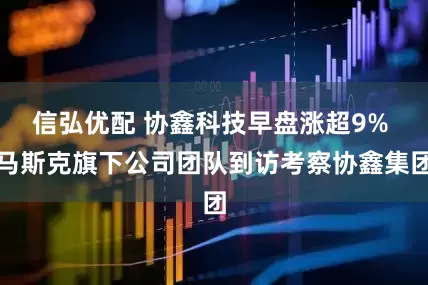 信弘优配 协鑫科技早盘涨超9% 马斯克旗下公司团队到访考察协鑫集团